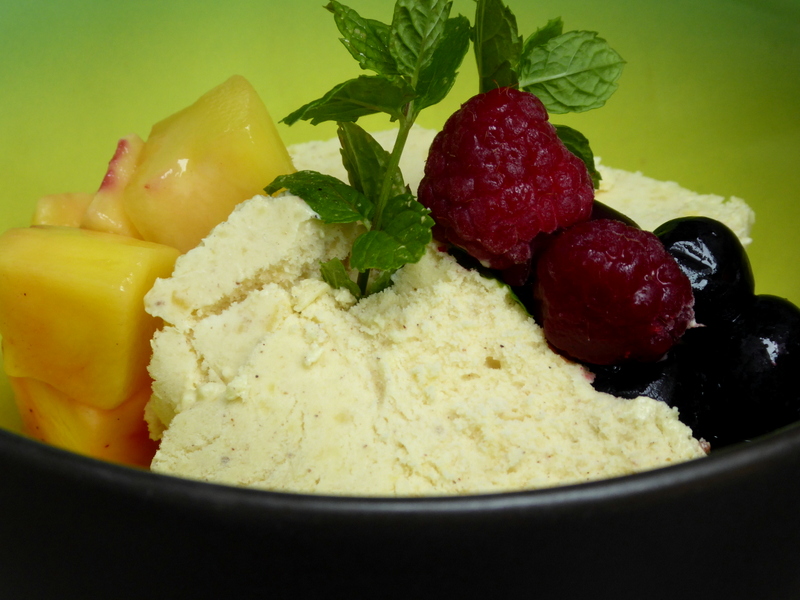 Mango and Banana Ice-cream